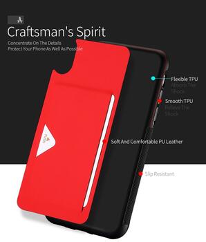 Dux Ducis Pocard Series Premium Прочный Силиконовый чехол дляSamsung J730 Galaxy J7 (2017) Красный (DUXD-POCK-SAMJ7-RD)