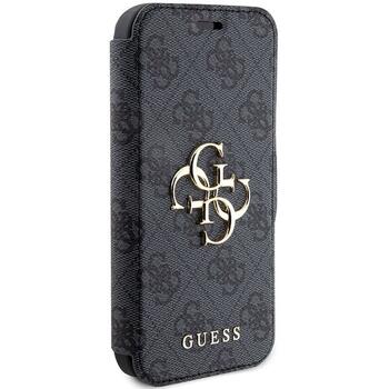 Guess GUBKP15L4GMGGR book 4G Metal Logo Защитный чехол для iPhone 15 Pro 6.1