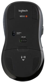 Logitech M510 Control Plus Беспроводная Мышь (910-001826)