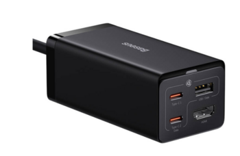 Baseus GaN5 Pro Удлинитель / Адаптер 2xUSB-C / USB / HDMI / 67W (CCGP110201)