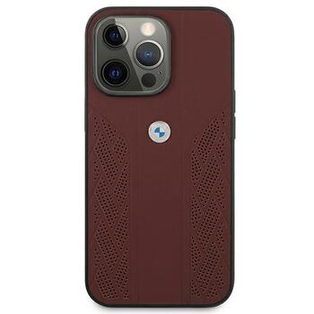 BMW BMHCP13LRSPPR Back Case Кожанный Чехол для телефона Apple iPhone 13 / 13 Pro (BMHCP13LRSPPR)