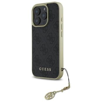 Guess GUHCP16LGF4GGR Hardcase 4G Charms Collection Защитный чехол для iPhone 16 Pro 6.3