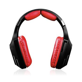 Modecom Volcano MC-831 Rage Spēļu Austiņas ar Mikrofonu / 3.5mm / 2.2m Vads (S-MC-831-RAGE-RED)
