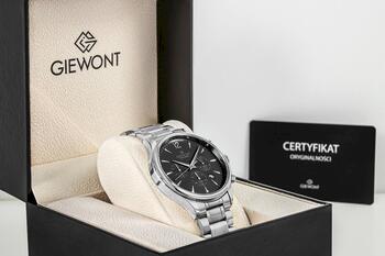 Giewont Chronograph Sapphire Мужские часы GW6310-B2 / серебристый (GW6310-B2)