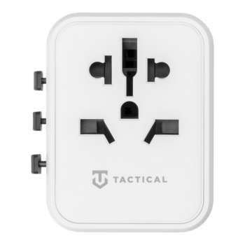 Tactical PTP Travel Adapter Ceļojumu adapteris / balts (TA-57983114716)