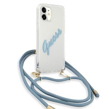 Guess GUHCP12SCRTVSBL Script Vintage Защитный чехол для iPhone 12 mini 5,4