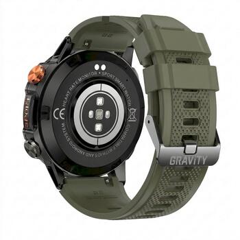 Smartwatch Gravity Смарт-часы с 2 ремешками GT20-7 / чёрный (GT20-7)