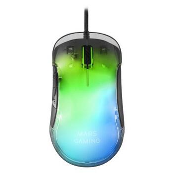 Mars Gaming MMGLOW Spēļu pele 12800DPI / 1000Hz / Chroma-Glow (MMGLOW)