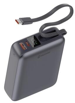 Swissten Power Bank 20000 mAh 45W со встроенным кабелем USB-C (22013976)