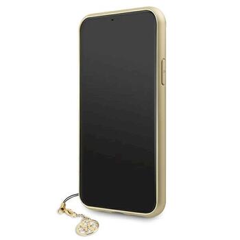 Guess GUHCN61GF4GGR Hardcase 4G Charms Collection Aizsargapvalks priekš iPhone 11 6,1