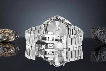 Giewont Chronograph Sapphire Vīriešu rokas pulkstenis GW9460-B2 / sudraba (GW9460-B2)