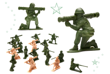 RoGer Karavīru, militārā bāzes figūriņu komplekts 307det. (RO-6188)