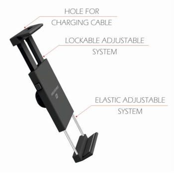 Swissten S-Grip T1-HK Универсальный Держатель для Планшетов / Телефонов / GPS (SW-CH-T1-HK-BK)