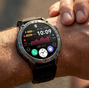 Smartwatch Gravity Ремешок + браслет GT46-1 / чёрный (GT46-1)