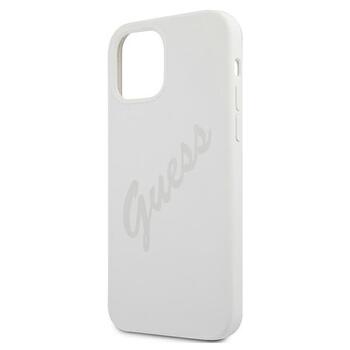 Guess GUHCP12SLSVSCR Script Vintage Aizsargapvalks priekš iPhone 12 mini 5,4