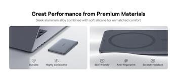 Baseus PicoGo AM41 Магнитный внешний аккумулятор 5000mAh 20W / космический чёрный (P1007680C123-00)