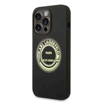 Karl Lagerfeld KLHCP14LSRSGRCK Aizsargapvalks priekš iPhone 14 Pro 6,1