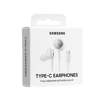 Samsung EO-IC100BWEGEU AKG USB-C Stereo Handsfree Гарнитура для устройств с USB-C / белый (retail) (EO-IC100BWEGEU)