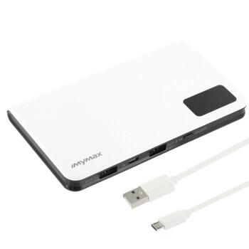 iMYMAX MM-PB/007 Power Bank 10000 mAh Портативный аккумулятор (MM-PB/007WH)