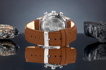 Giewont Chronograph Sapphire Vīriešu pulkstenis / brūns/zils (GW5630-A6)