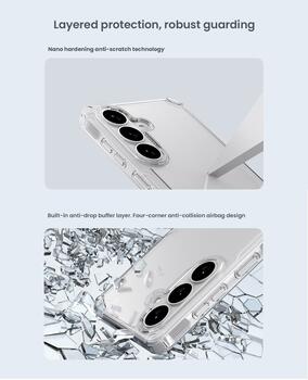 Nillkin Nature TPU PRO Cover Защитный чехол для Samsung Galaxy S26 / прозрачный (57983129415)