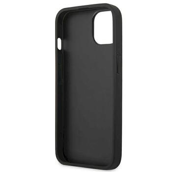 Guess GUHCP13SPSASBGR Saffiano Strap Aizsargapvalks priekš iPhone 13 mini 5,4