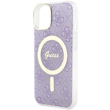 Guess GUHMP14SH4STU Hardcase 4G MagSafe Aizsargapvalks priekš iPhone 14 / 15 / 13 6.1