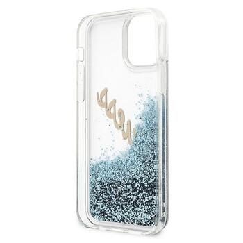 Guess GUHCP12SGLVSBL Glitter Vintage Script Защитный чехол для iPhone 12 mini 5,4