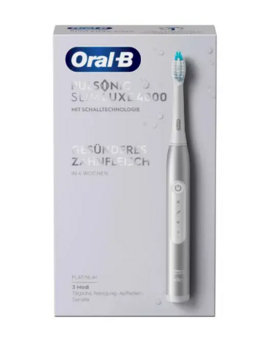 Oral-B Pulsonic Slim Luxe 4000 Elektriskā zobu birste sudraba (4210201305644)