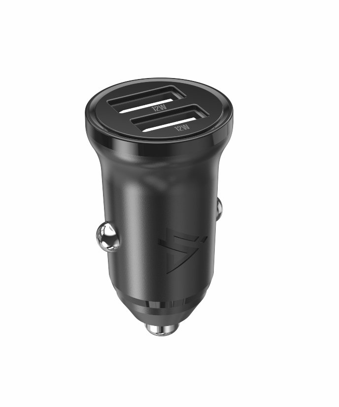 iPEAX Auto lādētājs 2x USB-A / 2.4A (90010121)