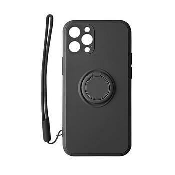 Mocco Pastel Ring Silicone Back Case Силиконовый чехол для Xiaomi Redmi Note 9T Черный (MO-RING-XI-REDNOTE9T-BK)