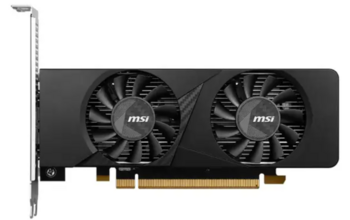 MSI GeForce RTX 3050 Видеокарта 6GB GDDR6 (RTX3050LPE6GOC)
