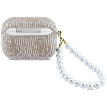 Guess 4G Pearl Strap Case Защитный чехол для AirPods Pro 3 / розовый (GUAP3P4E4PSP)