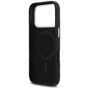 Karl Lagerfeld Grained PU Repeated Logo MagSafe Case Чехол для Apple iPhone 17 Pro (KLHMP17LPGKLFOFK)