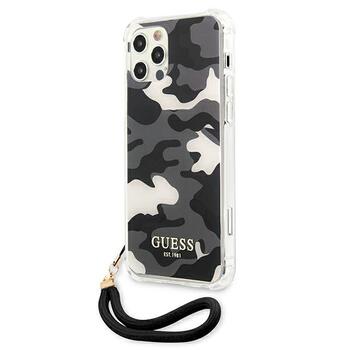 Guess GUHCP12LKSARBK Camo Collection Защитный чехол для iPhone 12 Pro Max 6.7