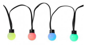 Nedis SmartLife Vieda LED Apgaismojuma Virtene 8m (WIFILP02C48)