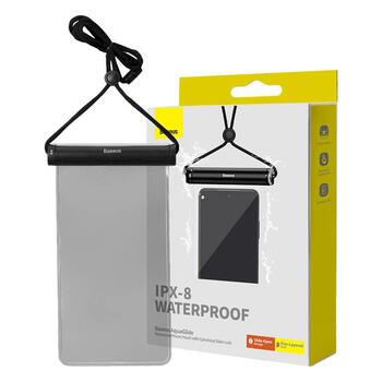 Baseus AquaGlide Waterproof Phone Case Водонепроницаемый чехол для телефона с цилиндрическим замком / чёрный (P60263701113-00)