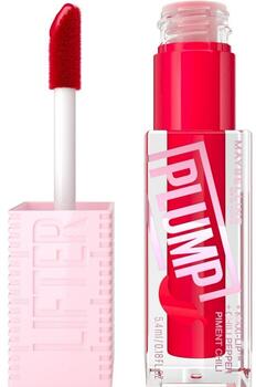 Maybelline Lifter Plump 004 Red Flag Помада 5,4 ml (30166394)