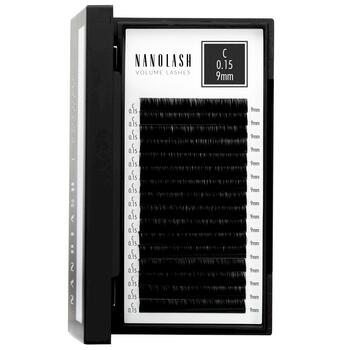 Nanolash Volume Lashes Ресницы для наращивания 0.15 C 9 mm (5905997306348)