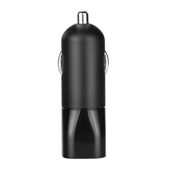 BlueStar Auto Lādētājs 12 V / 24 V / 2000 mA + Micro USB (BL-CC-2ASC-BK)