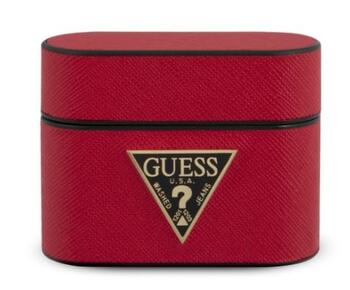 Guess GUACAPVSATMLRE Saffiano Чехол для Airpods Pro Red (GUACAPVSATMLRE)