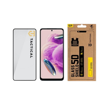 Tactical Glass Shield 5D Защитное стекло для Xiaomi Redmi Note 12S / чёрный (TA-57983115561)