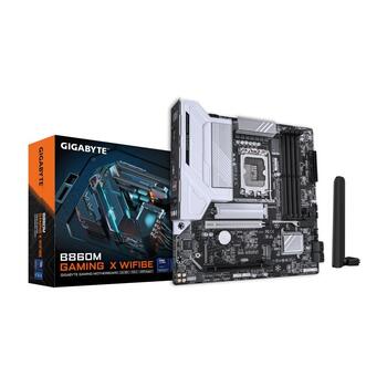 Gigabyte B860M Gaming X WIFI6E Mātesplate mATX / LGA1851 / Intel B860 / 4x DDR5 / 2.5 GbE / Wi-Fi 6E (B8600GAMINGXWIFI6E)