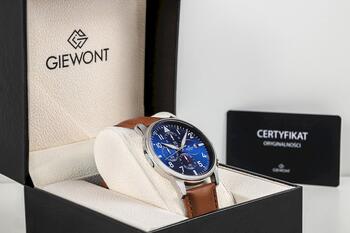 Giewont Chronograph Sapphire Vīriešu pulkstenis / brūns/zils (GW5630-A6)