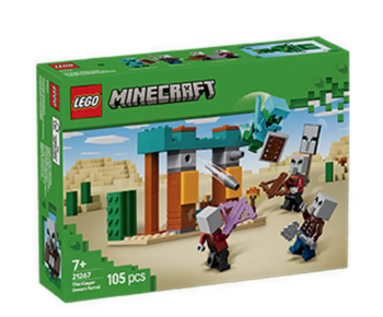 LEGO MINECRAFT 21267 The Illager Desert Patrol Конструктор (21267)