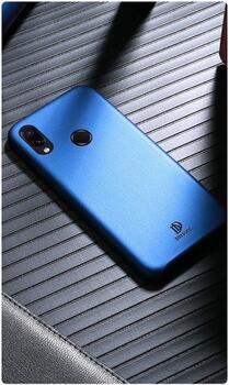 Dux Ducis Skin Lite Case Прочный Силиконовый чехол для Apple iPhone XS Max Синий (DUX-LITE-XSMAX-BL)