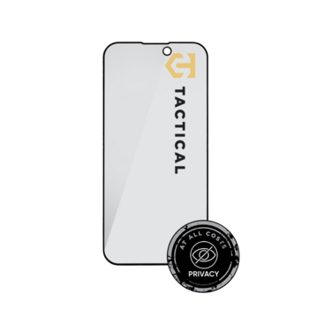 Tactical Glass Shield Privacy Stealth 5D Защитное стекло для Apple iPhone 14 Pro / чёрный (TA-57983127190)