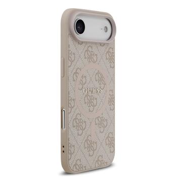 Guess PU Leather 4G Colored Ring MagSafe Case Защитный чехол для iPhone Air / розовый (GUHMP17MG4GFRP)