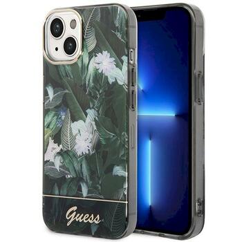 Guess GUHCP14SHGJGHA Jungle Collection Защитный чехол для iPhone 14 / 15 / 13 6.1