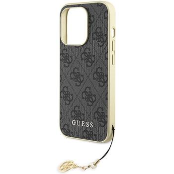 Guess 4G Charms Collection Back Case Защитный Чехол для Apple iPhone 15 Pro (GUHCP15LGF4GGR)